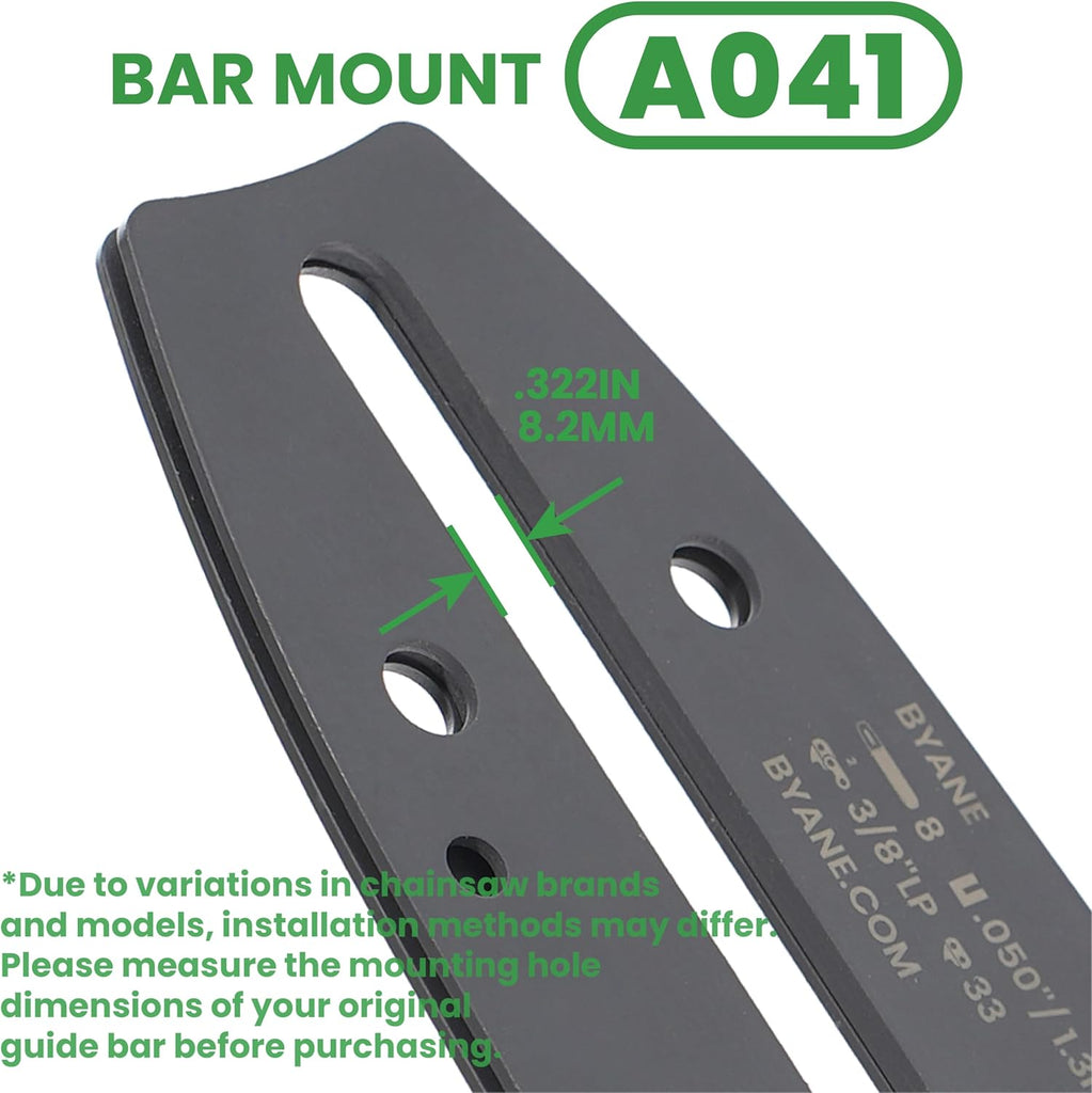 16 Inch CarbideCut Chainsaw Bar and Chain Combo, 3/8" LP Pitch, 050" Gauge, 56 Drive Links, Replace Oregon S56 27857, Fits Echo Poulan Craftsman Ryobi Greenworks and More